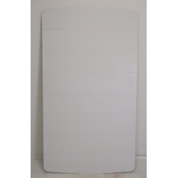 Table de Jardin 160x90cm JARDILINE Corfou Rectangulaire en Aluminium Blanc - TB-2211