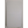 Table de Jardin 160x90cm JARDILINE Corfou Rectangulaire en Aluminium Blanc - TB-2211