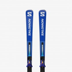 Pack de 2 Skis Slalom SALOMON S/RACE SL 12 165cm Bleu et Blanc
