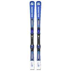 Pack de 2 Skis Slalom SALOMON S/RACE SL 12 165cm Bleu et Blanc - L41670500165 - NEUF