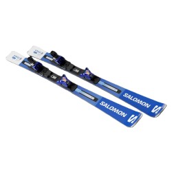 Pack de 2 Skis Slalom SALOMON S/RACE SL 12 165cm Bleu et Blanc - L41670500165