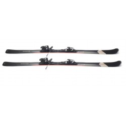 Pack de 2 Skis Alpin WEDZE P-Cross 550+ Homme 184cm Avec Fixations Noir