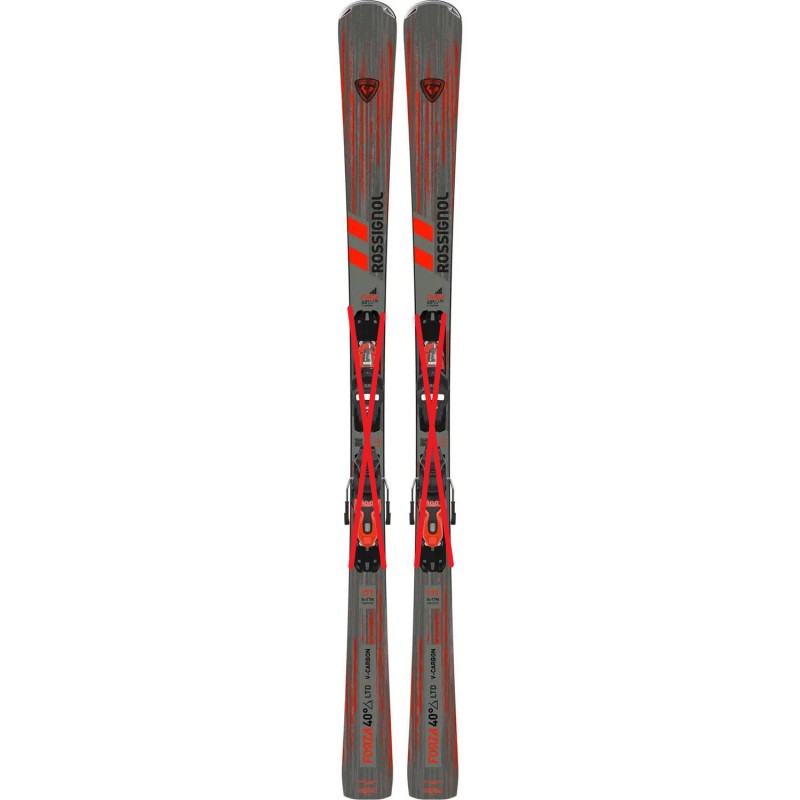 Pack de 2 Skis ROSSIGNOL Forza 40D LTD 171cm Unisexe Gris et Rouge Sans Fixations - RAMPX62 - NEUF Pack de 2 Skis ROSSIGNOL Forza 40D LTD 171cm Unisexe Gris et Rouge Sans Fixations - RAMPX62 - NEUF