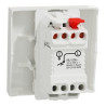 Lot de 5 Interrupteurs Poussoir SCHNEIDER Unica NO 10A Connexion Rapide Blanc 2 Modules Mécanisme Seul - NU320618F
