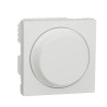 Interrupteur Variateur de Lumière Rotatif SCHNEIDER Unica Universel 230V Blanc - NU351418