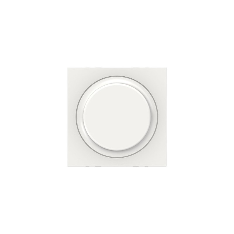 Interrupteur Variateur de Lumière Rotatif SCHNEIDER Unica Universel 230V Blanc - NU351418 - NEUF
