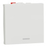 SCHNEIDER- Lot 5 Interrupteurs Poussoir Unica NO 10A Blanc - NU320618F