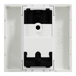 Lot de 2 Prises TV Mâle SCHNEIDER ELECTRIC Unica Simple