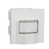 Détecteur de Mouvement SCHNEIDER ELECTRIC Unica Avec Poussoir 230V 10A Blanc - NU352518 - NEUF