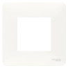 Lot de 10 Plaques de Finition 1 Prise SCHNEIDER Unica Studio Blanc - NU200218