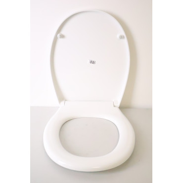 Abattant WC avec Frein de Chute Blanc - 84-003-739 - NEUF