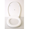 Abattant WC avec Frein de Chute Blanc - 84-003-739 - NEUF