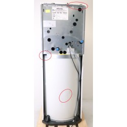 Ensemble de Pompe à Chaleur Air/Eau 16kW ATLANTIC FUJITSU Alféa Excellia HP DUO A.I Monophasé - 526641
