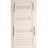 Sèche-Serviettes Eau Chaude 558W ALTERNA Concerto Vertical Mural H1156xL506mm Blanc Mat - 4476381