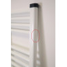 Sèche-Serviettes Eau Chaude 619W ALTERNA Priméo Vertical Mural 1658X400mm Blanc - 3551908