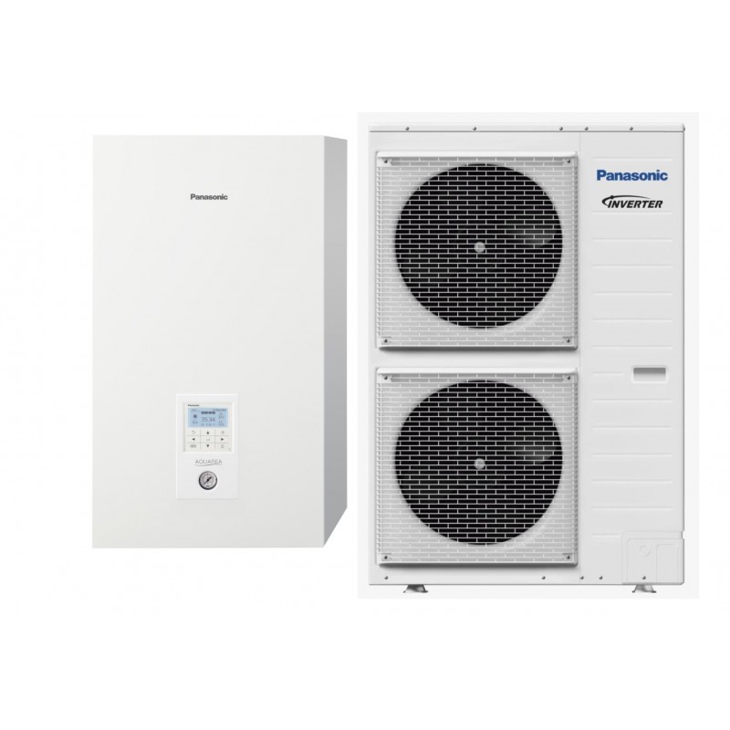 Ensemble de Pompe à Chaleur Air/Eau 12kW PANASONIC Aquaréa T-Cap