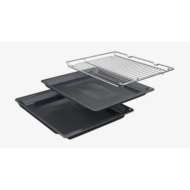 Four Encastrable Multifonctions 71L BOSCH Série 2 Nettoyage Pyrolyse 60x60cm Inox - HBA171BS4F