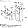 Four Encastrable Multifonctions 71L BOSCH Série 2 Nettoyage Pyrolyse 60x60cm Inox - HBA171BS4F