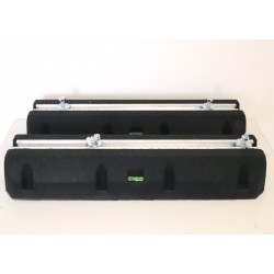 Paire de Supports Anti-Vibration 60cm BIG FOOT SYSTEMS Basic Unité Extérieure Climatisation et Pompe à Chaleur - 80002002 - NEUF