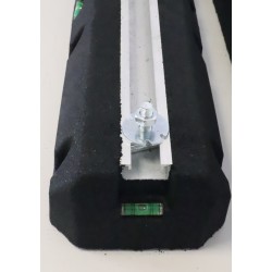 Paire de Supports Anti-Vibration 100cm BIG FOOT SYSTEMS Basic Unité Extérieure Climatisation et Pompe à Chaleur -80002003- NEUF