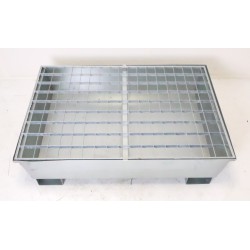 Bac de Rétention 220L Acier Galvanisé