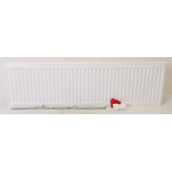 Radiateur Acier Eau Chaude 1703W HENRAD Compact B Type 21 H400xL1400mm Blanc - 113042114