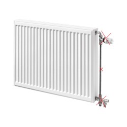 Radiateur Acier Eau Chaude 4668W HENRAD Compact All In Type 22 4T Horizontal 90x140cm - 113093314