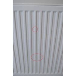 Radiateur Acier Eau Chaude 1318W HENRAD Compact B Type 21 H900xL700mm Blanc - 0113092107