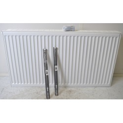 Radiateur Acier Eau Chaude 1779W HENRAD Premium Eco Type 22 H600xL1100mm Blanc - 0192062211