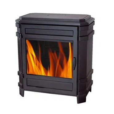 Poêle à Bois Fonte 8kW INVICTA Vosges Noir - P901634