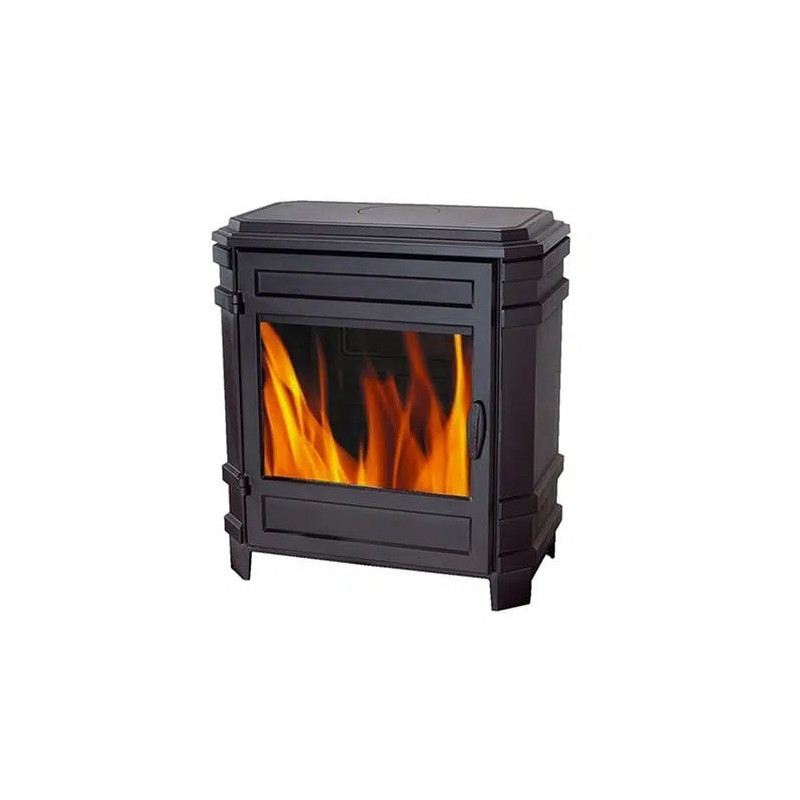 Poêle à Bois Fonte 8kW INVICTA Vosges Noir - P901634
