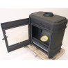 Poêle à Bois Fonte 8kW INVICTA Vosges Noir - P901634