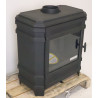 Poêle à Bois Fonte 8kW INVICTA Vosges Noir - P901634