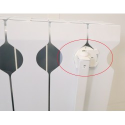 Radiateur Electrique à Inertie Fluide 1500W NOIROT Radiaflo Horizontal Blanc - DCS1065FDFS