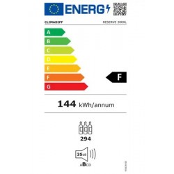 Cave à Vin de Vieillissement 294 Bouteilles CLIMADIFF Réserve300XL - V4991-83