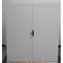Armoire Electrique au Sol en Acier NVENT HOFFMAN MKD 2 Portes 1800X1600X500mm Grise