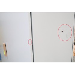 Armoire Electrique au Sol en Acier NVENT HOFFMAN MKD 2 Portes 1800X1600X500mm Grise