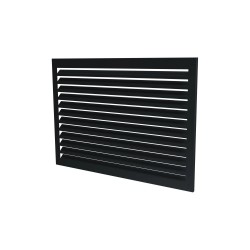 Panneau Face Arrière Seul DECOCLIM Pour Unité Extérieure en Aluminium Gris Anthracite Taille S