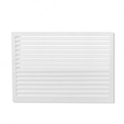 Panneau Habillé Face Arrière Seul DECOCLIM Pour Unité Extérieure en Aluminium Blanc 9010 Taille S