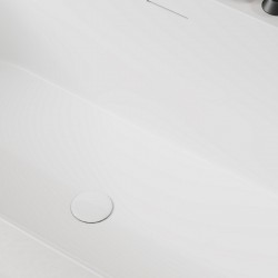 TOTS - Baignoire Îlot Acrylique Acoda 170X80X59.5cm Blanc - 779A