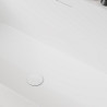 TOTS - Baignoire Îlot Acrylique Acoda 170X80X59.5cm Blanc - 779A