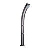 Douche Solaire d'Extérieur 30L FORMIDRA Spring Courbée Anthracite en Aluminium - DS-A122BN