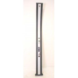 Douche Solaire d'Extérieur 30L FORMIDRA Spring Courbée Anthracite en Aluminium - DS-A122BN