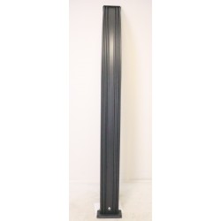 Douche Solaire d'Extérieur 30L FORMIDRA Spring Courbée Anthracite en Aluminium - DS-A122BN