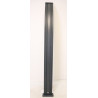 Douche Solaire d'Extérieur 30L FORMIDRA Spring Courbée Anthracite en Aluminium - DS-A122BN