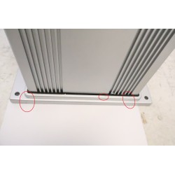 Douche Solaire Hybride d'Extérieur 37L FORMIDRA Dada Straight Aluminium - D463-AX - NEUVE