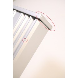 Douche Solaire Hybride d'Extérieur 37L FORMIDRA Dada Straight Aluminium - D463-AX - NEUVE