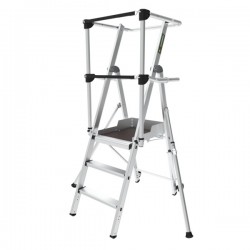 Escabeau Plate-Forme Individuelle Mobile XHANDER 3 Marches Hauteur de Travail 2,70m