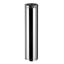Conduit de Fumée Isolé POUJOULAT Therminox TI ED1200-150TI Élément Droit Ø150mm L120cm Inox - 21150017