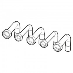 Douilles 1ère Installation ARISTON Sans Cadre Écarteur G40 Pour Chaudière Chaffoteaux-Ariston